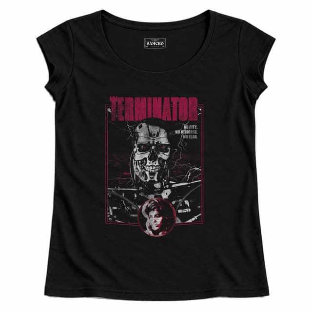 Terminator 6 — Mujer recta, Negro