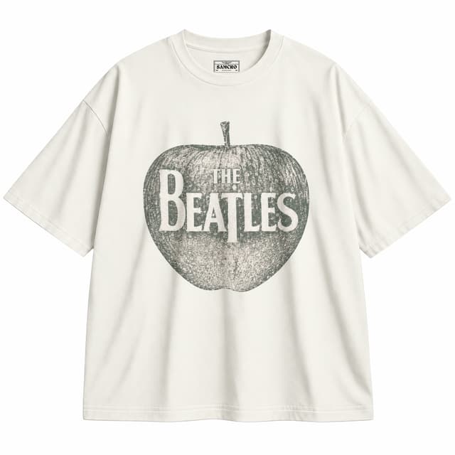 The Beatles - American Tour 1964 — Unisex oversize, Crema