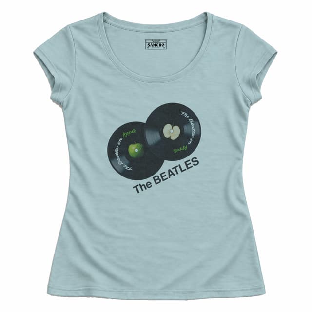 The Beatles - On Apple — Mujer entallada, Celeste