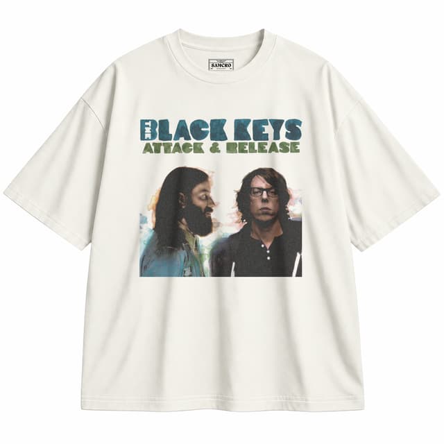 The Black Keys 3 — Unisex oversize, Crema