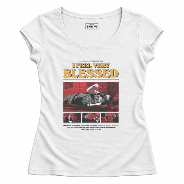 The Office - I Feel Very Blessed — Mujer entallada, Blanco