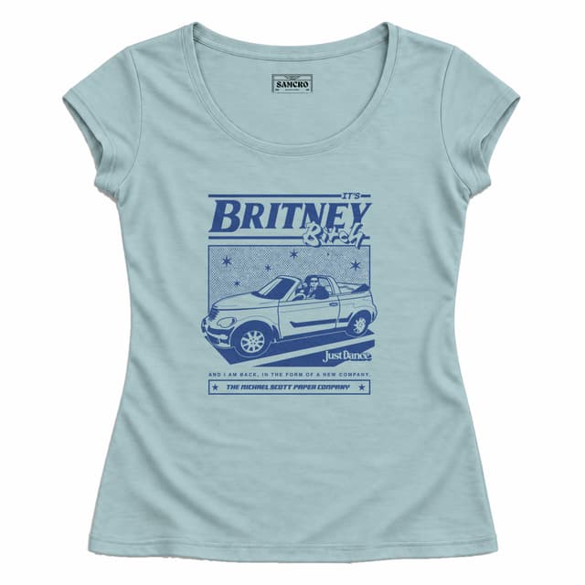 The Office - It's Britney — Mujer entallada, Celeste
