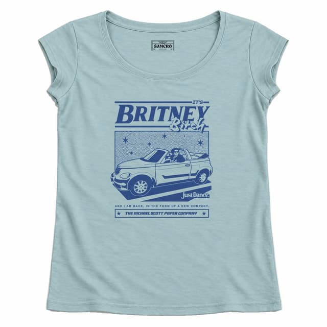The Office - It's Britney — Mujer recta, Celeste