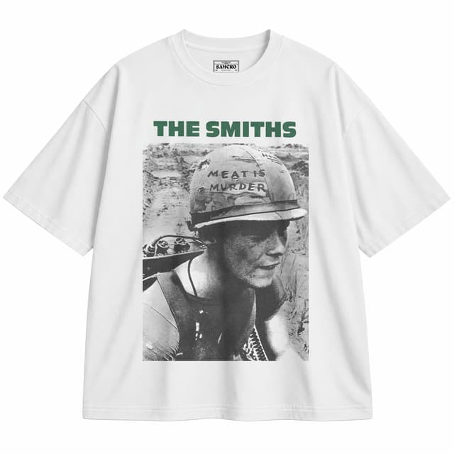 The Smiths 2 — Unisex oversize, Blanco