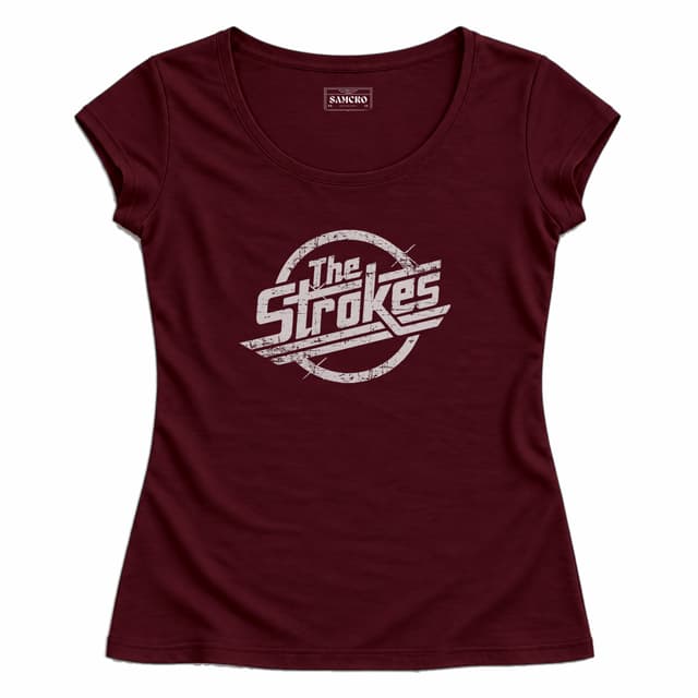 The Strokes 5 — Mujer entallada, Bordó