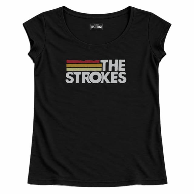 The Strokes 9 — Mujer recta, Negro