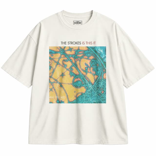 The Strokes - Is This It — Unisex oversize, Crema