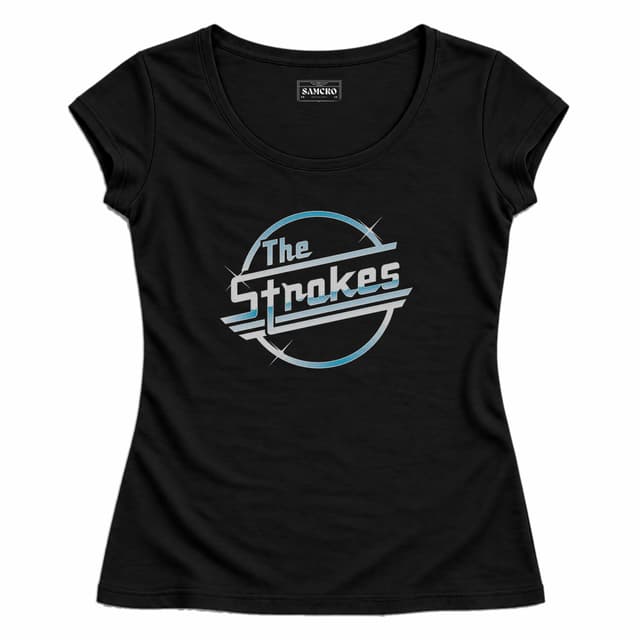 The Strokes - Magna — Mujer entallada, Negro
