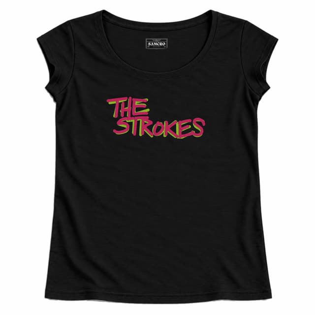 The Strokes - Neon Shadow — Mujer recta, Negro