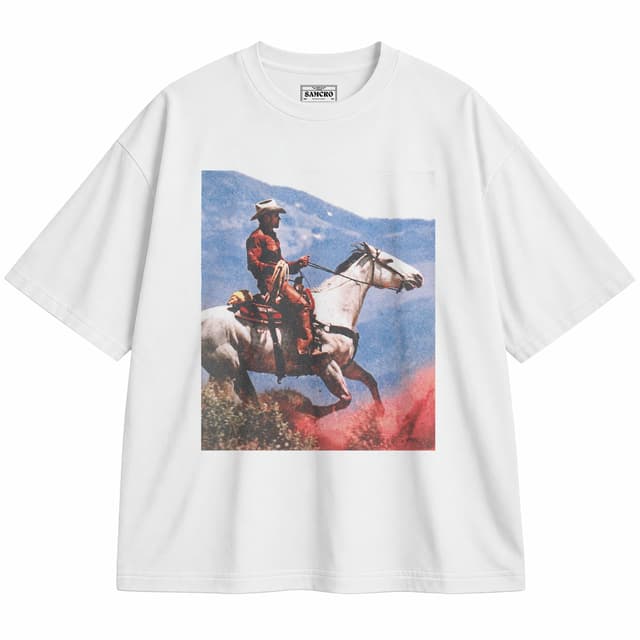 The Strokes - Reality Awaits — Unisex oversize, Blanco