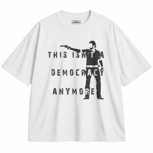 The Walking Dead 16 — Unisex oversize, Blanco