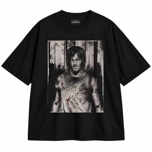 The Walking Dead 24 — Unisex oversize, Negro