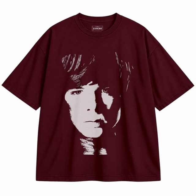 The Walking Dead 28 — Unisex oversize, Bordó
