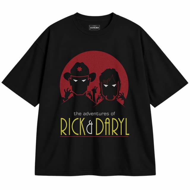 The Walking Dead 3 — Unisex oversize, Negro