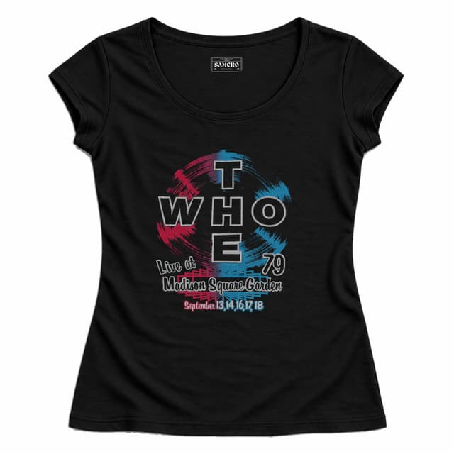 The Who 3 — Mujer entallada, Negro