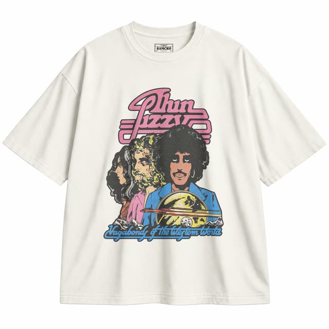 Thin Lizzy - Vagabonds of the Western World — Unisex oversize, Crema