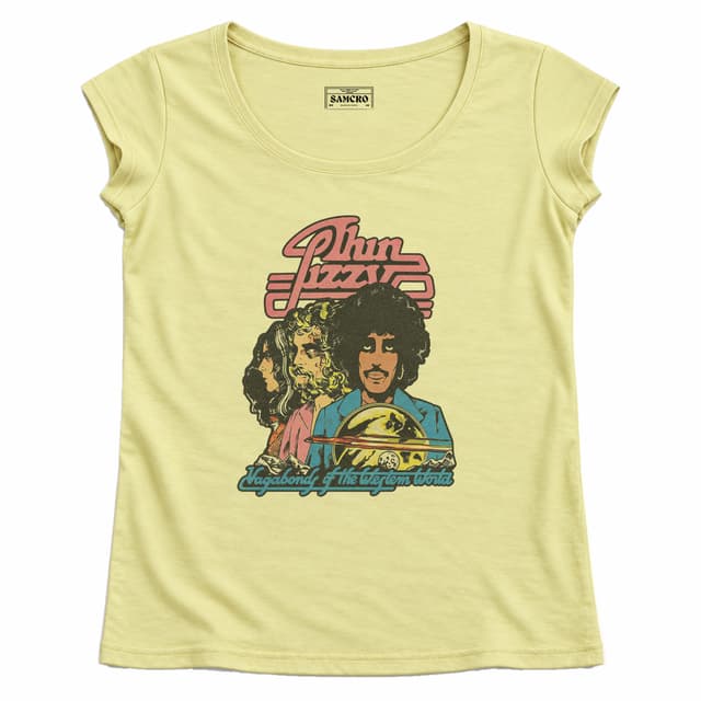Thin Lizzy - Vagabonds of the Western World — Mujer recta, Amarillo