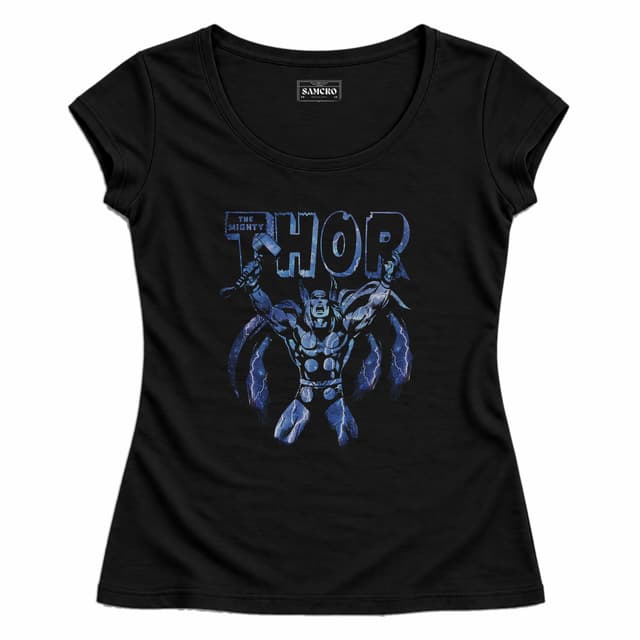 Thor 10 — Mujer entallada, Negro