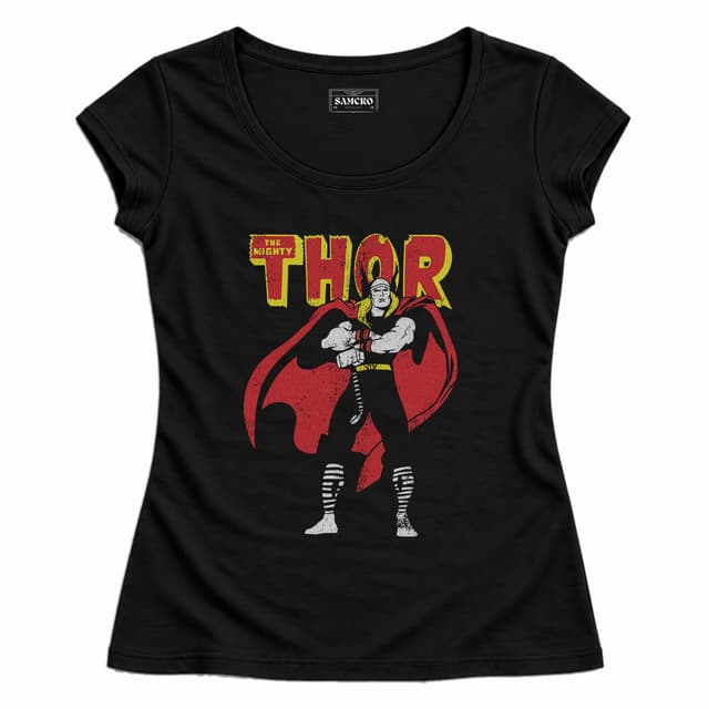 Thor 1 — Mujer entallada, Negro