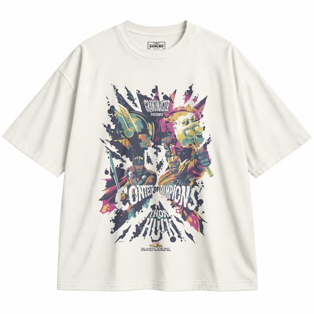 Thor 17 — Unisex oversize, Crema