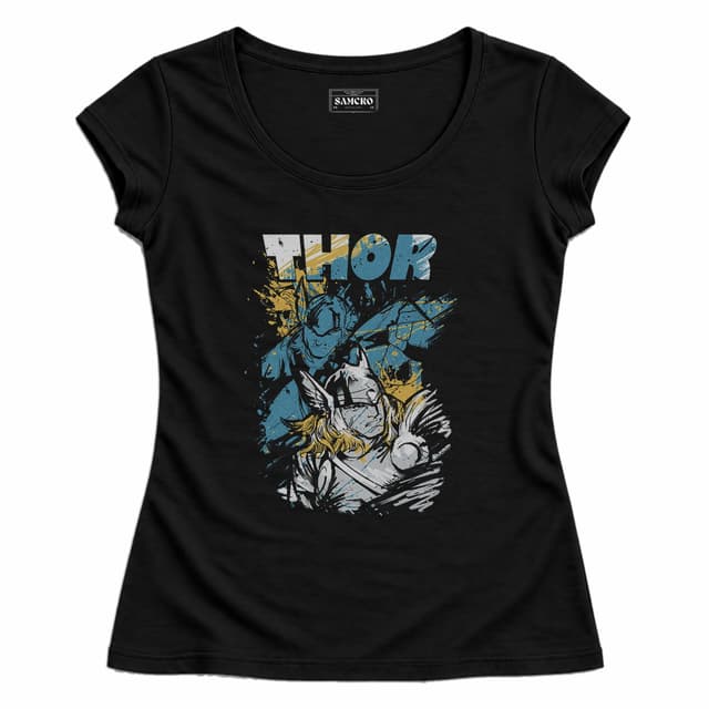Thor 5 — Mujer entallada, Negro