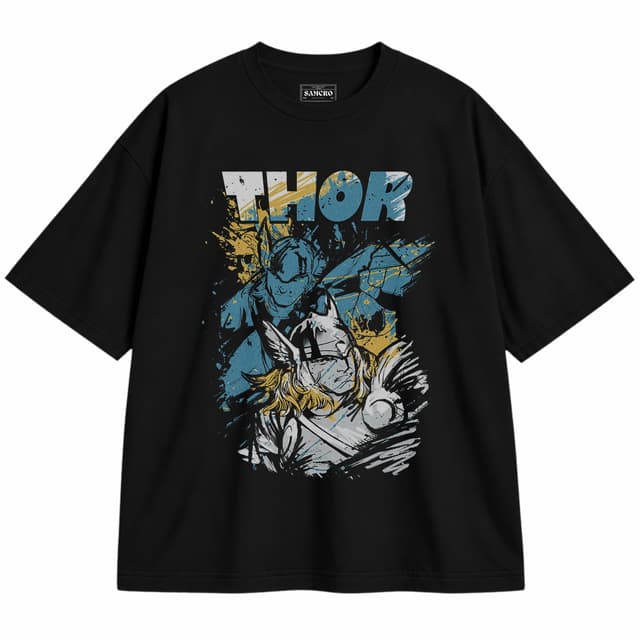 Thor 5 — Unisex oversize, Negro