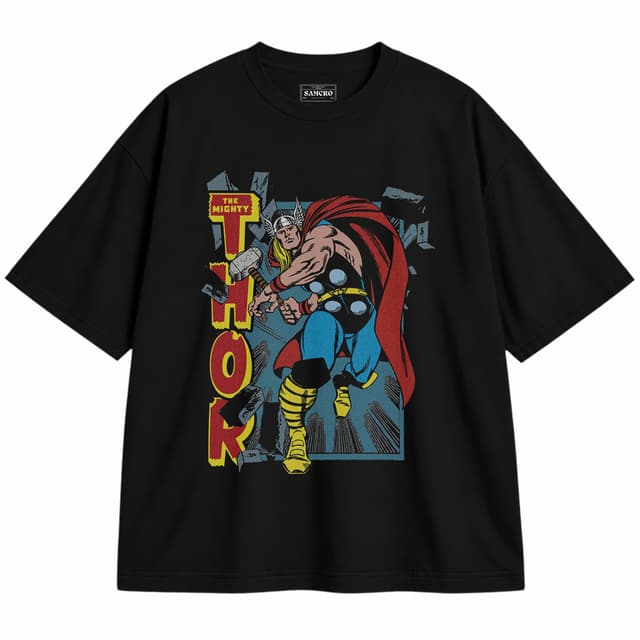 Thor 9 — Unisex oversize, Negro