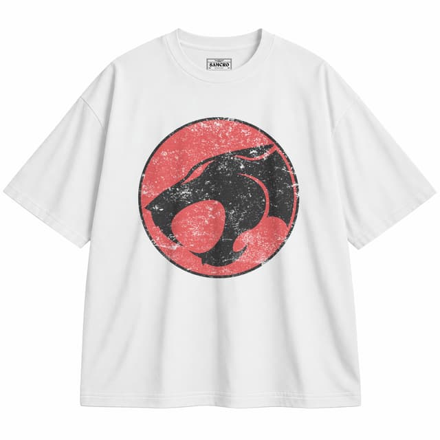 Thundercats 1 — Unisex oversize, Blanco