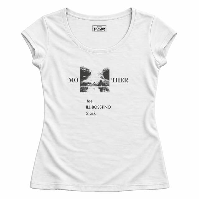 Toe - Mother Feat Ill Bosstino 5lack — Mujer entallada, Blanco