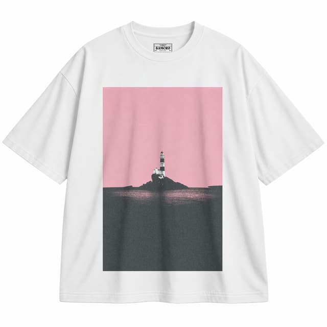 Toe - Now I See the Light — Unisex oversize, Blanco