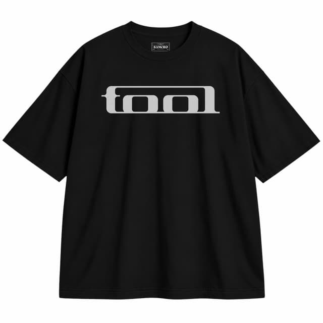 Tool 1 — Unisex oversize, Negro