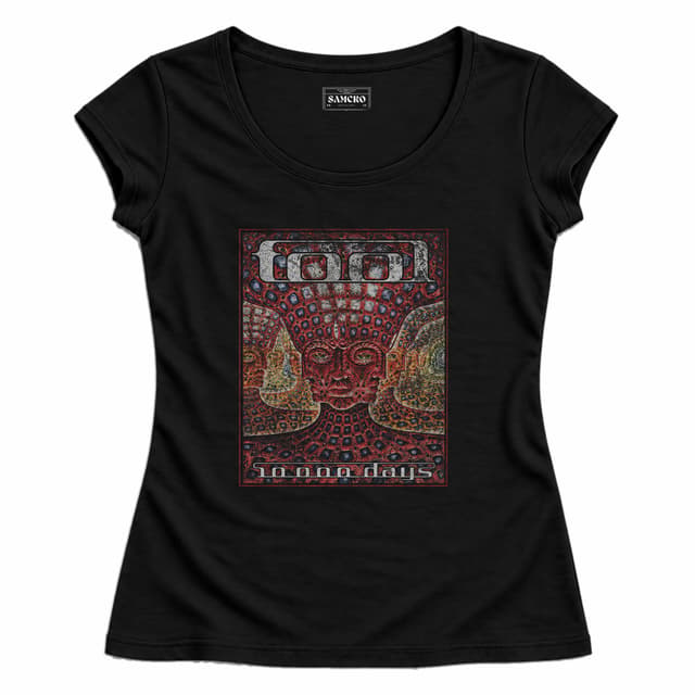 Tool - 10000 Days Vintage — Mujer entallada, Negro