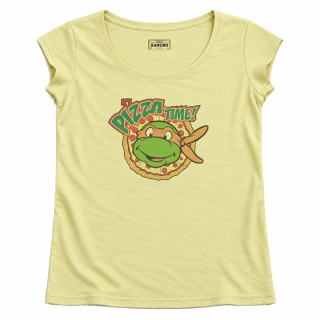 Tortugas Ninja 5 — Mujer recta, Amarillo