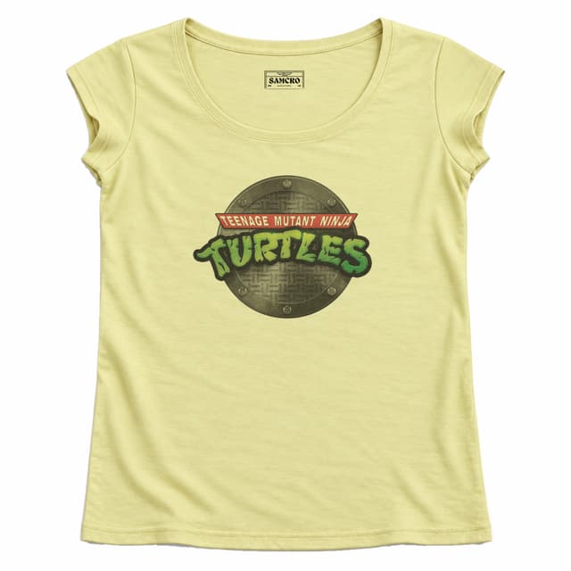 Tortugas Ninja 6 — Mujer recta, Amarillo