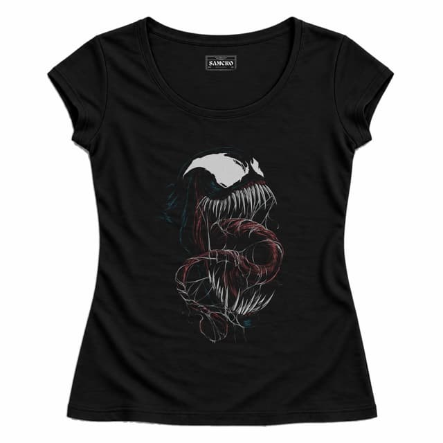 Venom 3 — Mujer entallada, Negro
