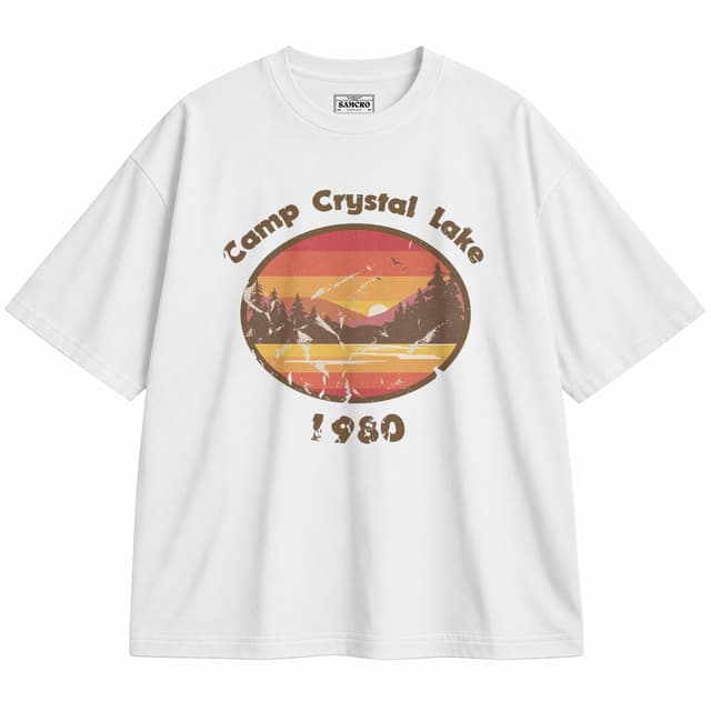 Viernes 10 — Unisex oversize, Blanco