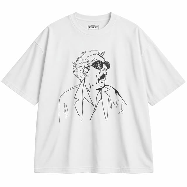 Volver al Futuro 5 — Unisex oversize, Blanco