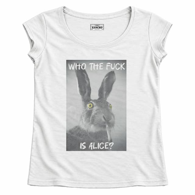 Who the fuck is alice? — Mujer recta, Blanco