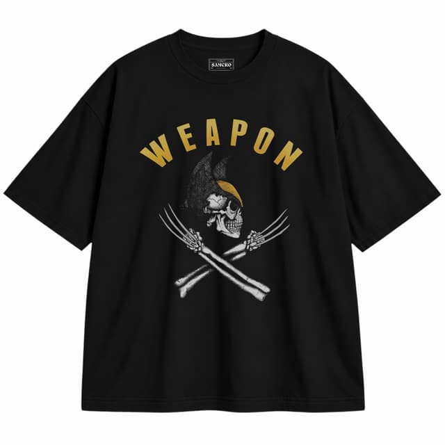 X men 3 — Unisex oversize, Negro