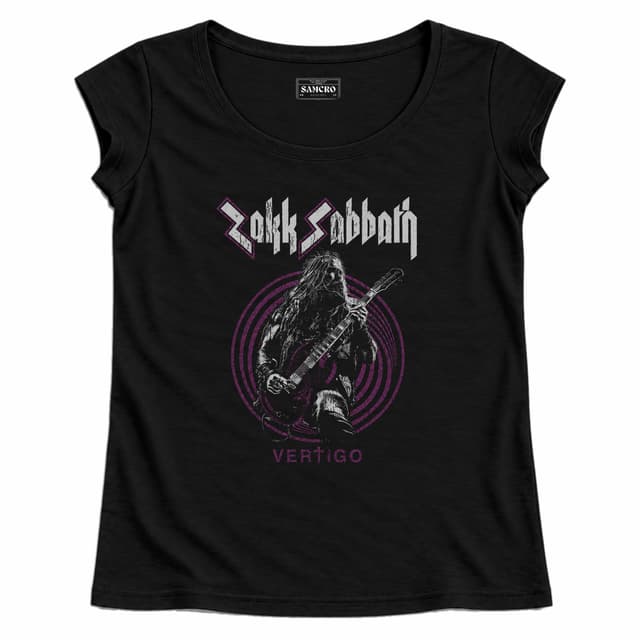 Zakk Sabbath - Vertigo — Mujer recta, Negro