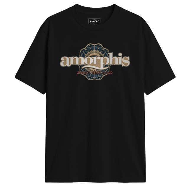 Amorphis - Red Cloud Sun Logo — Negro