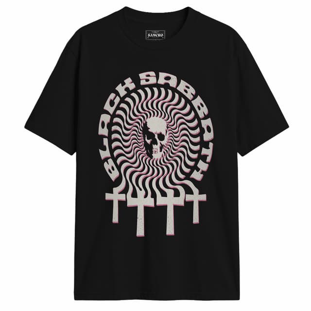 Black Sabbath - Hypnotic Skull — Negro