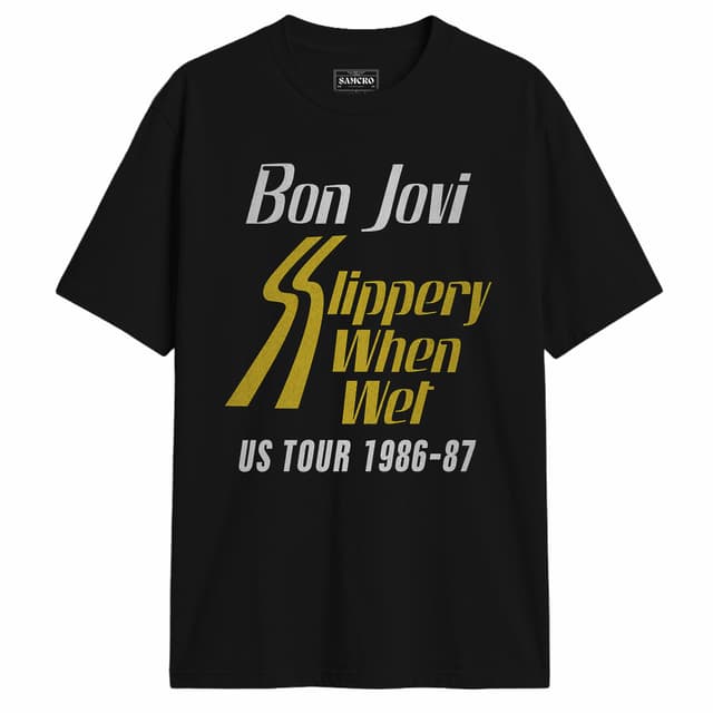 Bon Jovi - US Tour 1986 87 — Negro