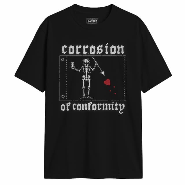 Corrosion of Conformity - Bandera Blackbeard — Negro