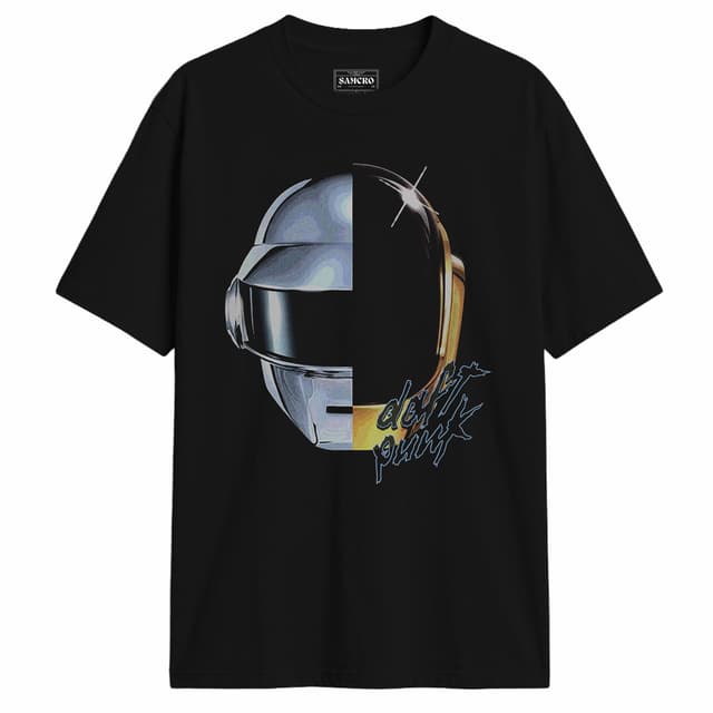 Daft Punk - Split Helmet — Negro