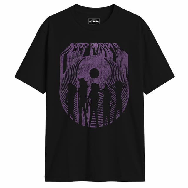 Deep Purple - Silhouette — Negro