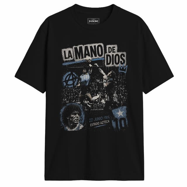 DIEGO - Mano de Dios Azteca — Negro