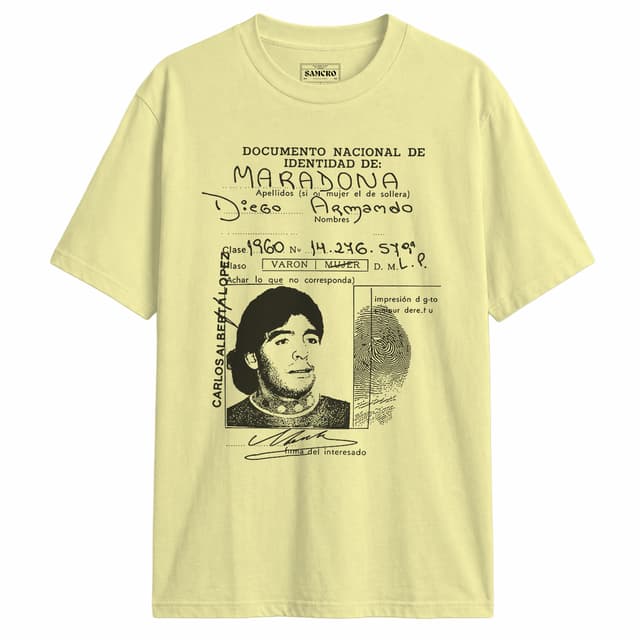 Diego Maradona - Dni — Amarillo