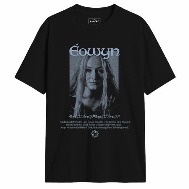 El Señor de los Anillos - Eowyn Shieldmaiden Portrait — Negro