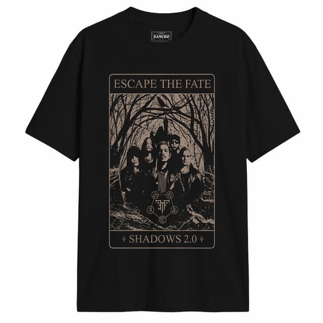Escape the Fate - Tarot Card 2 — Negro